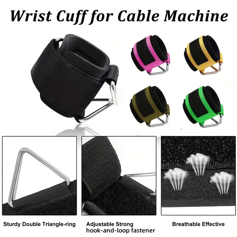 Wrist Cuffs for Cable Machine