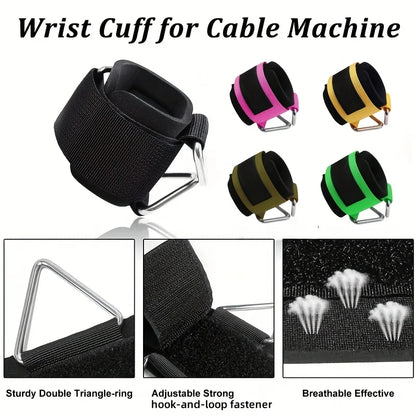Wrist Cuffs for Cable Machine
